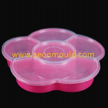 Separate disposable meal box thin wall mould
