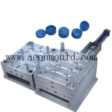 8 cavities flip top cap mould 1