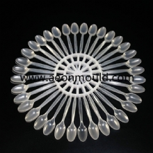 36 cavities plastic spoon