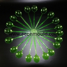 20 cavities plastic spoon