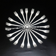 20 cavities plastic forks