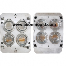 4 cavities thin wall bowl mould