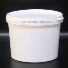 oval paint bucket mould，pail mould