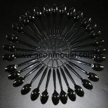 32 cavities long handle plastic spoon